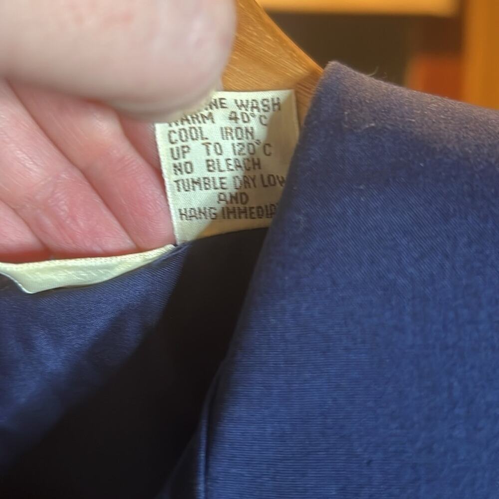 Vintage Supreme Permanent Press Work Shirt Blue Utility Button Down Korea Sz 1X - Picture 10 of 14